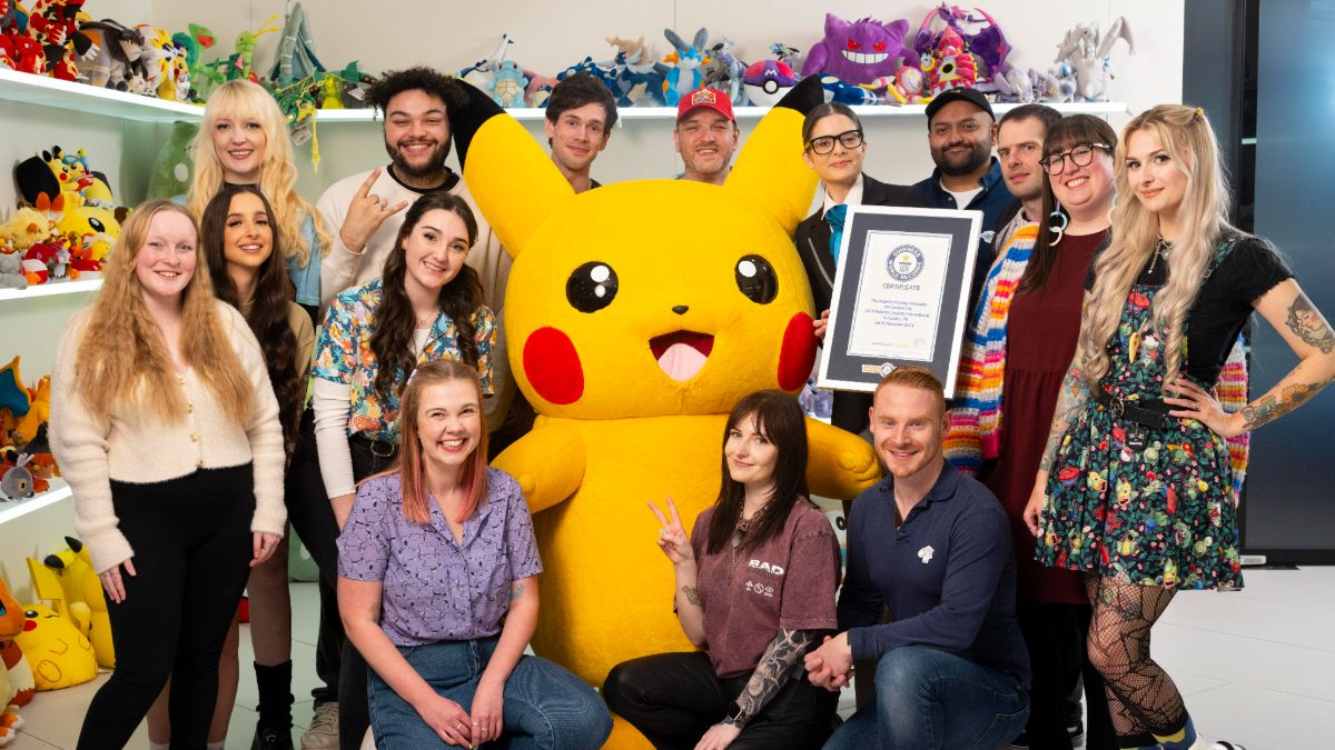 The Pokémon Company breaks world record with European content creators, 20,000+ cards unboxed