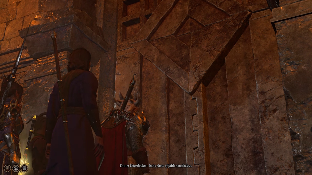 How to enter the Temple of Bhaal door in Baldur's Gate 3