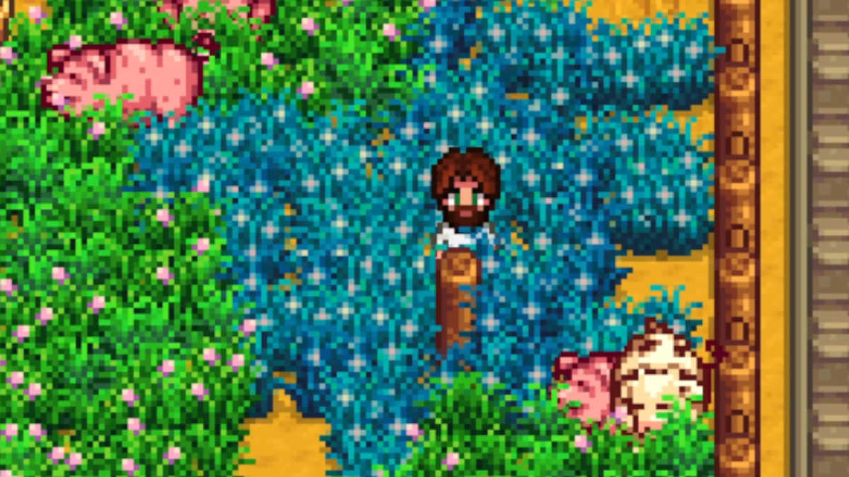 How to get Blue Grass Starters in Stardew Valley