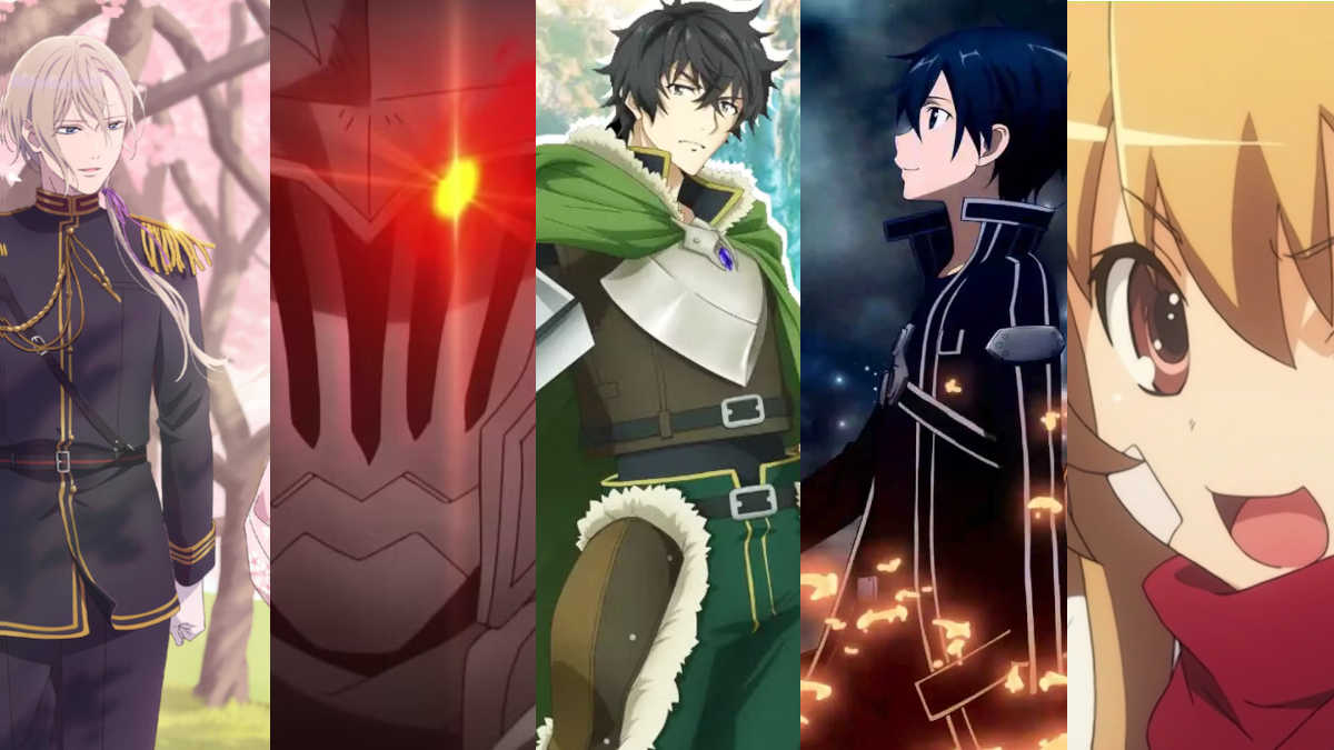 10 anime series that are based on amazing light novels