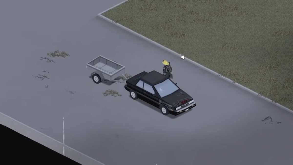 How to attach a trailer to a vehicle in Project Zomboid