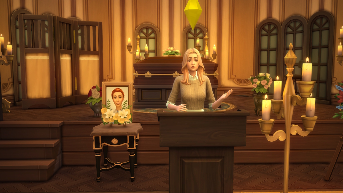 How to plan and host a Funeral in The Sims 4 Life and Death