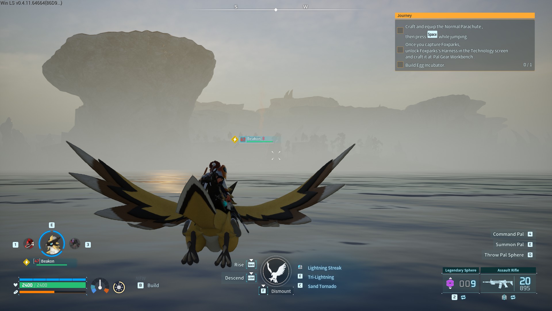 How to reach Feybreak island in Palworld