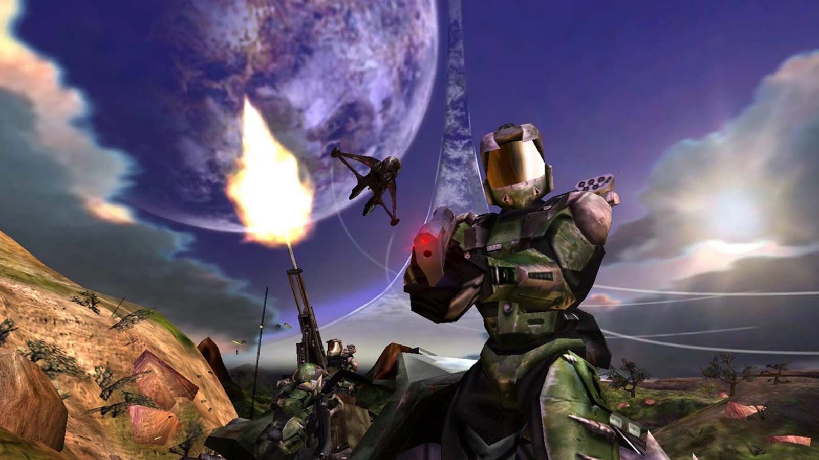 You can now play the original version of Halo, before it was an FPS