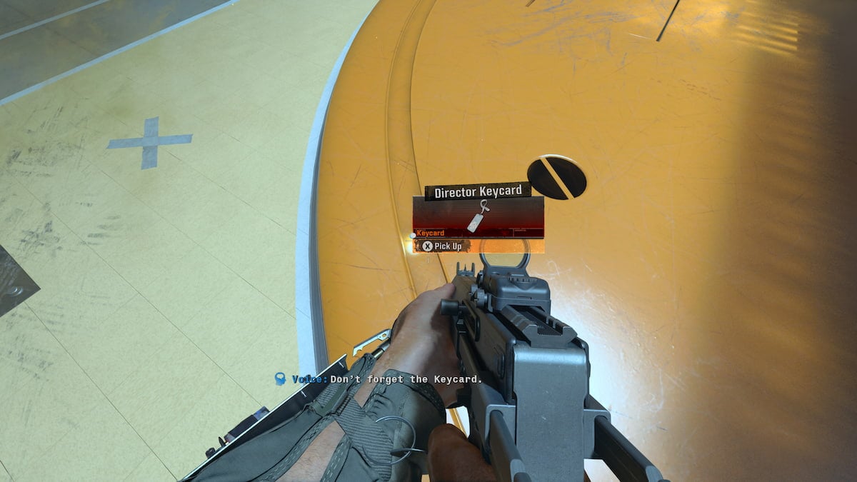 How to find and acquire the Joint Projects Director Keycard in Black Ops 6