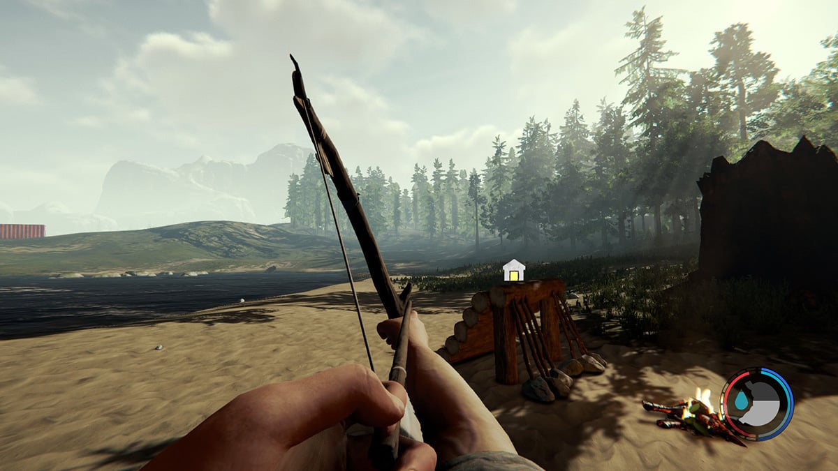 How to make a bow in The Forest