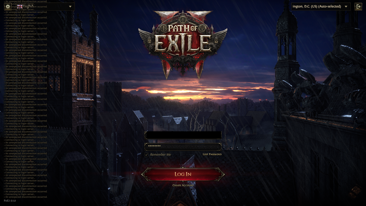 How to fix the unexpected disconnection occured error in Path of Exile 2