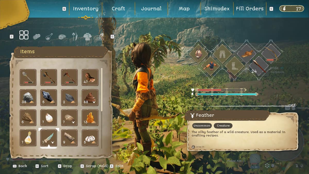 How to get Feathers in Towers of Aghasba