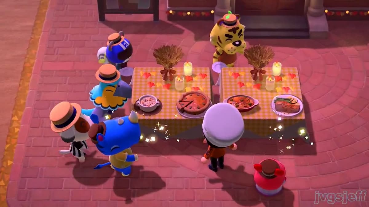 How to make all the Turkey Day dishes in Animal Crossing
