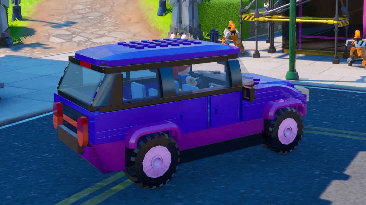 How to get a car in LEGO Fortnite Brick Life
