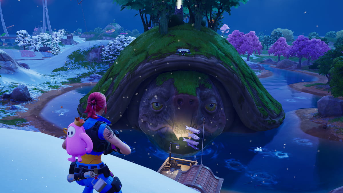 How to complete the Giant Turtle secret quest in Fortnite Chapter 6