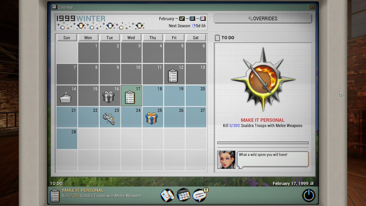 Everything you need to know about Warframe: 1999's calendar, seasons, and Hex Overrides