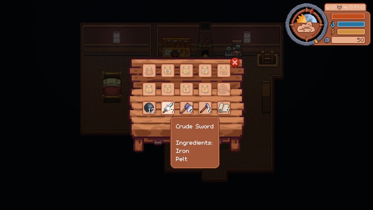 How to craft in Dreaming Isles