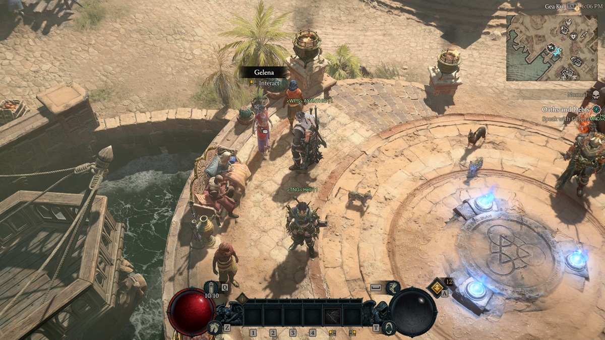 How to complete Ally with the Coven and find Gelena in Diablo 4