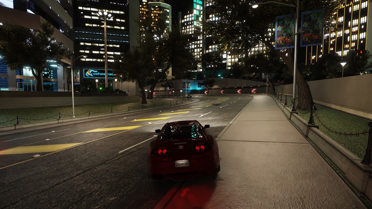 NFS: Underground mod remasters the game with ray-tracing, PBR materials, and HDR support
