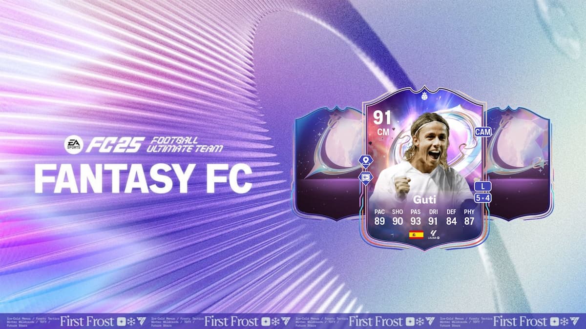 EA FC 25 Guti Fantasy FC Hero SBC solutions
