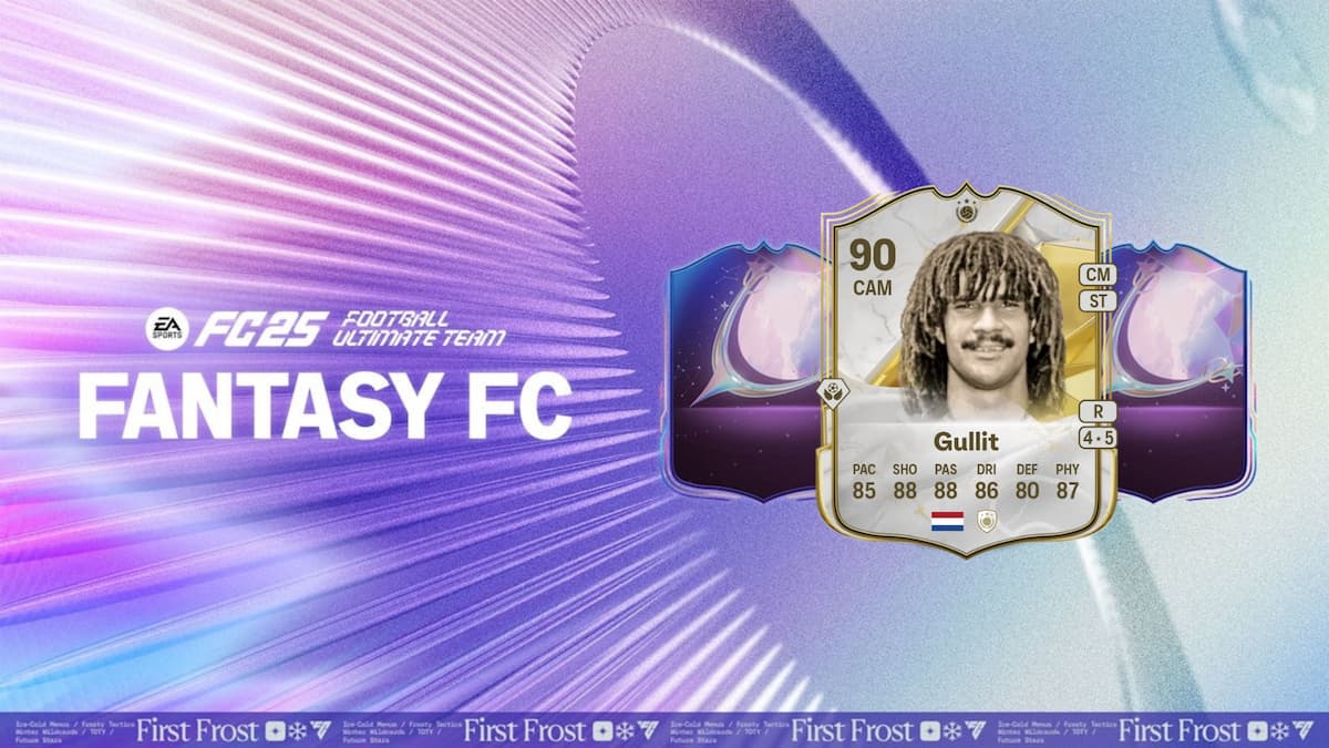 EA FC 25 Ruud Gullit Icon SBC solutions