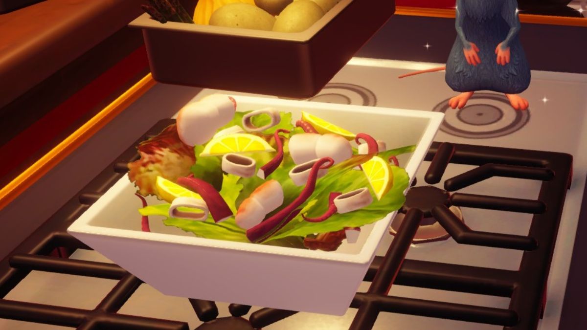 How to make Seafood Salad in Disney Dreamlight Valley