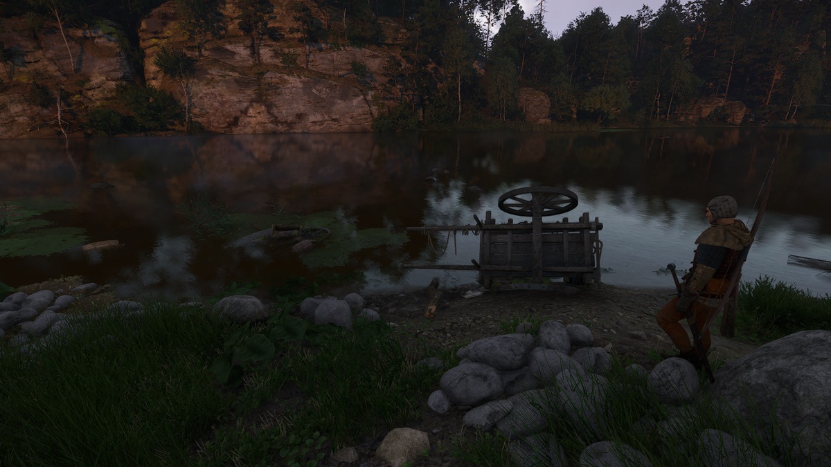 Where to find the merchant's tipped cart in Kingdom Come: Deliverance 2