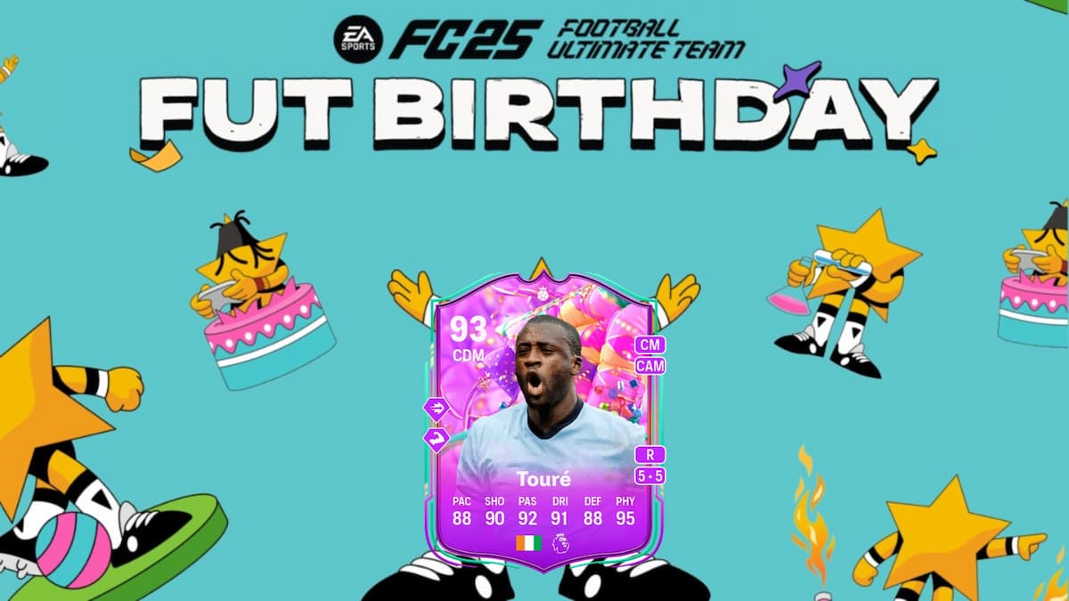 EA FC 25 Yaya Toure FUT Birthday Hero SBC solutions