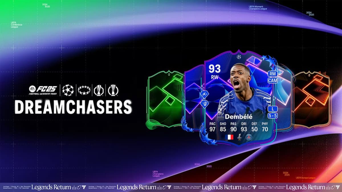 EA FC 25 Ousmane Dembele Dreamchasers SBC solutions