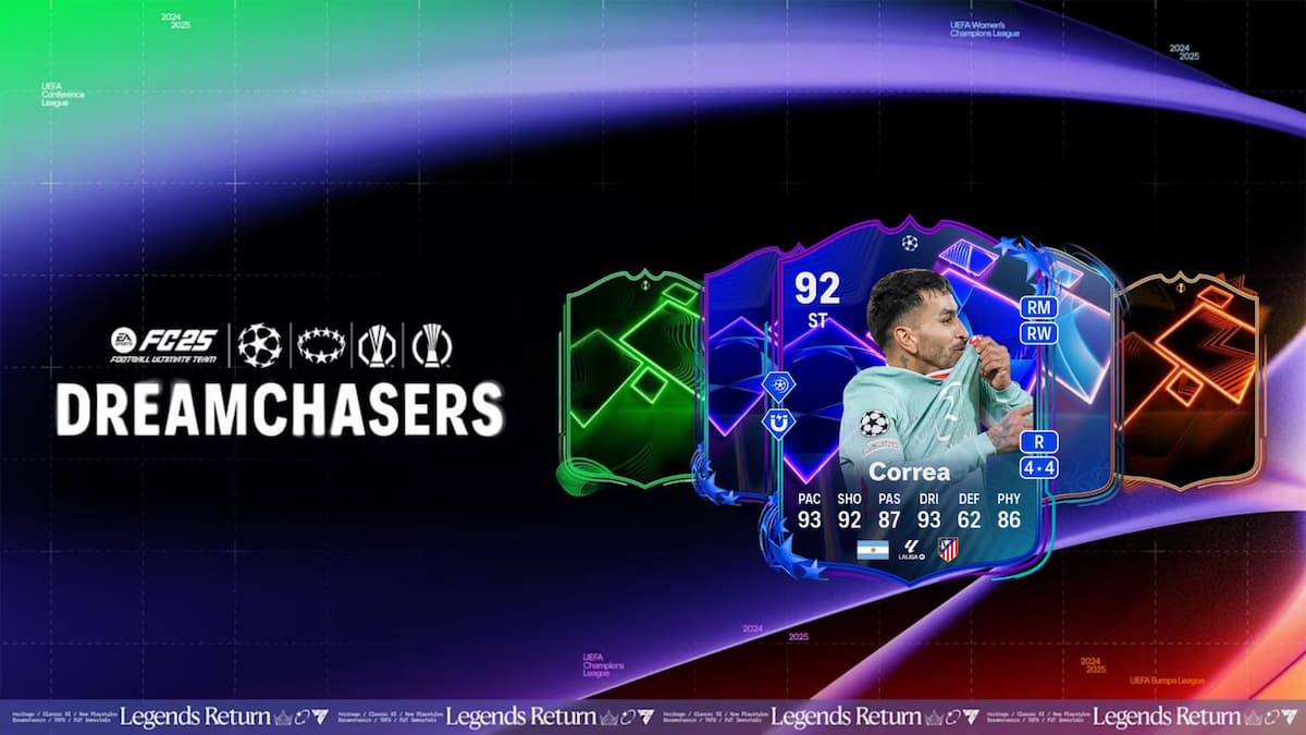 EA FC 25 Angel Correa Dreamchasers SBC solutions