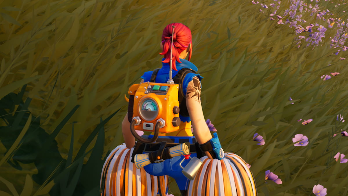 How to scan Mysterious Energy Signatures with the backpack in Fortnite