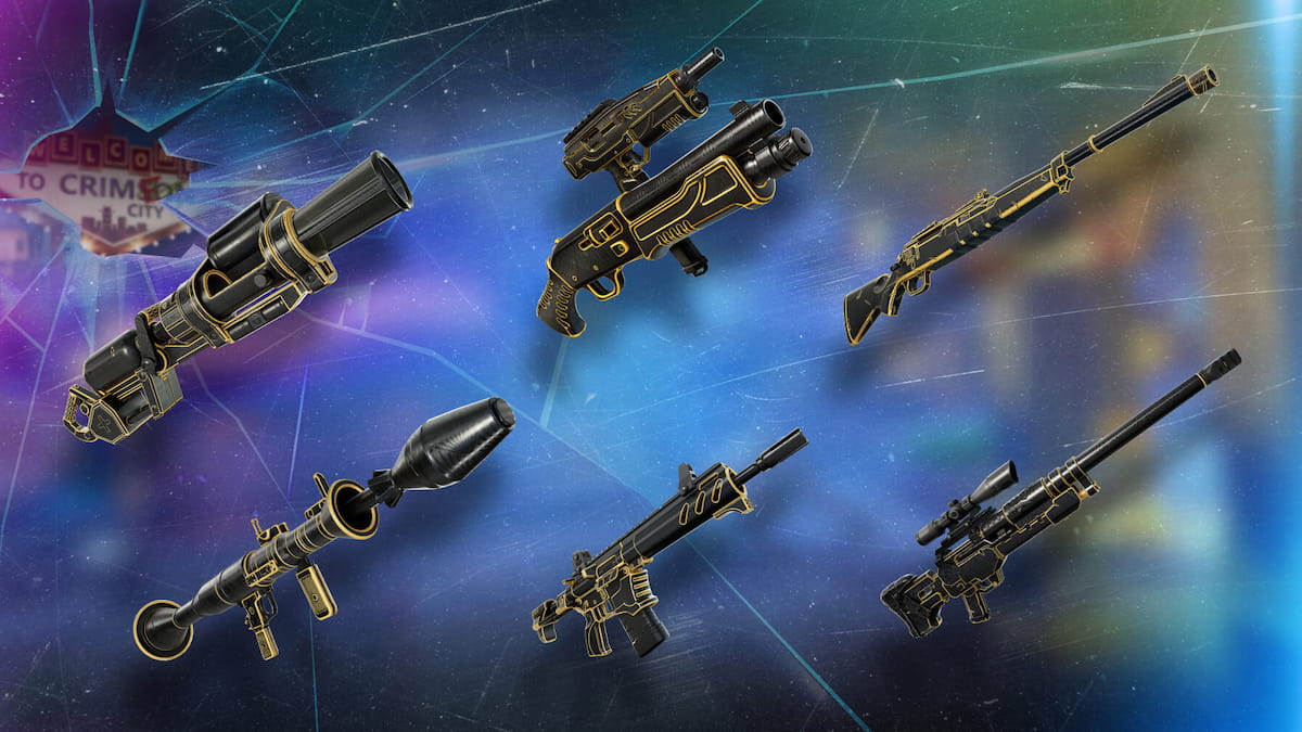All 14 Outlaw Exotic and Mythic weapon locations in Fortnite Chapter 6 Season 2