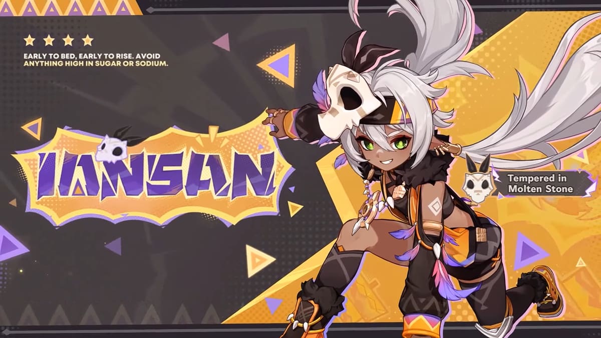Genshin Impact Iansan ascension and talent materials