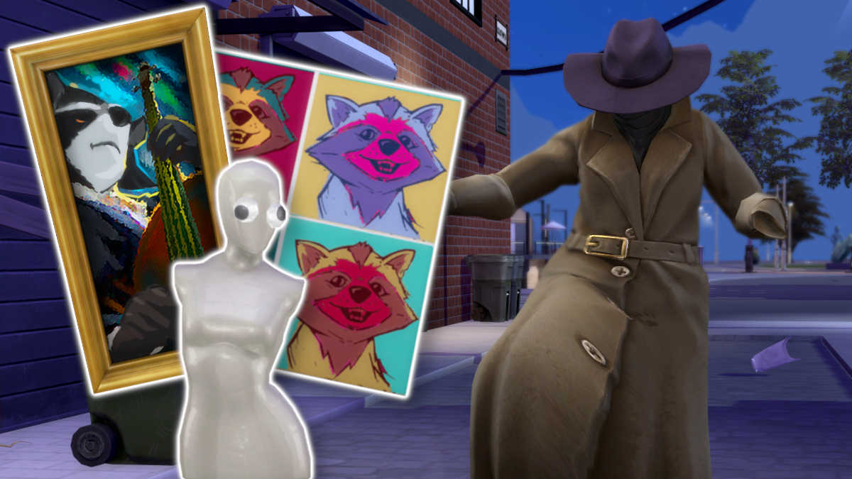 How to complete the Trashley Certified Art Collection in The Sims 4: Businesses and Hobbies