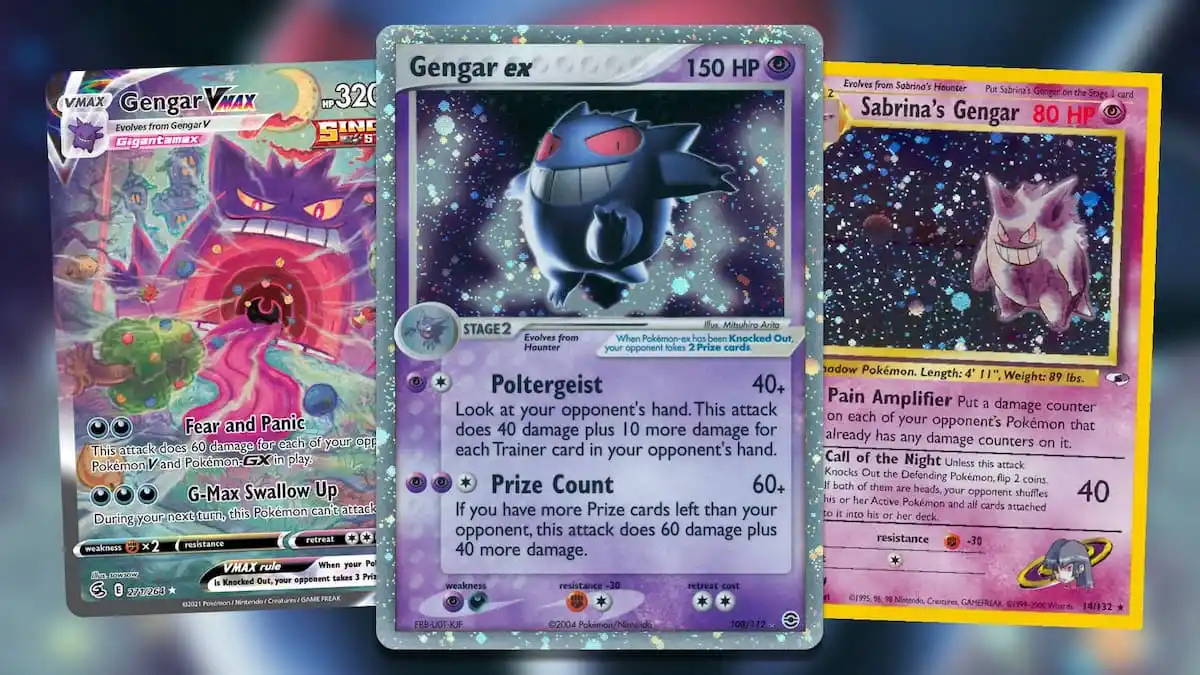Pokémon TCG: 10 most valuable Gengar cards