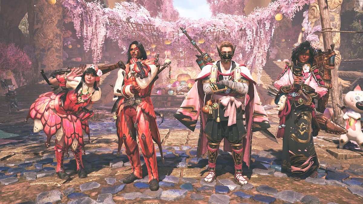 All Festival of Accord: Blossomdance armor sets in Monster Hunter Wilds