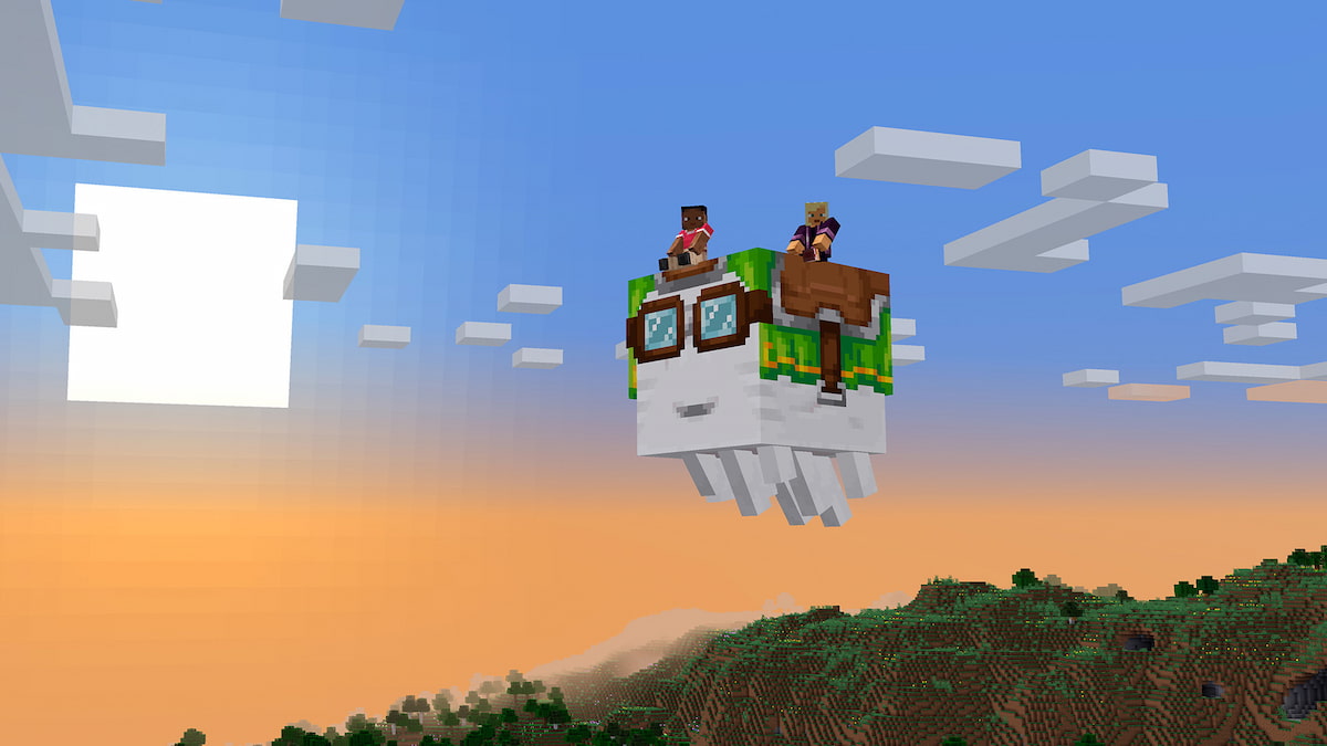 How to find and ride Happy Ghasts in Minecraft