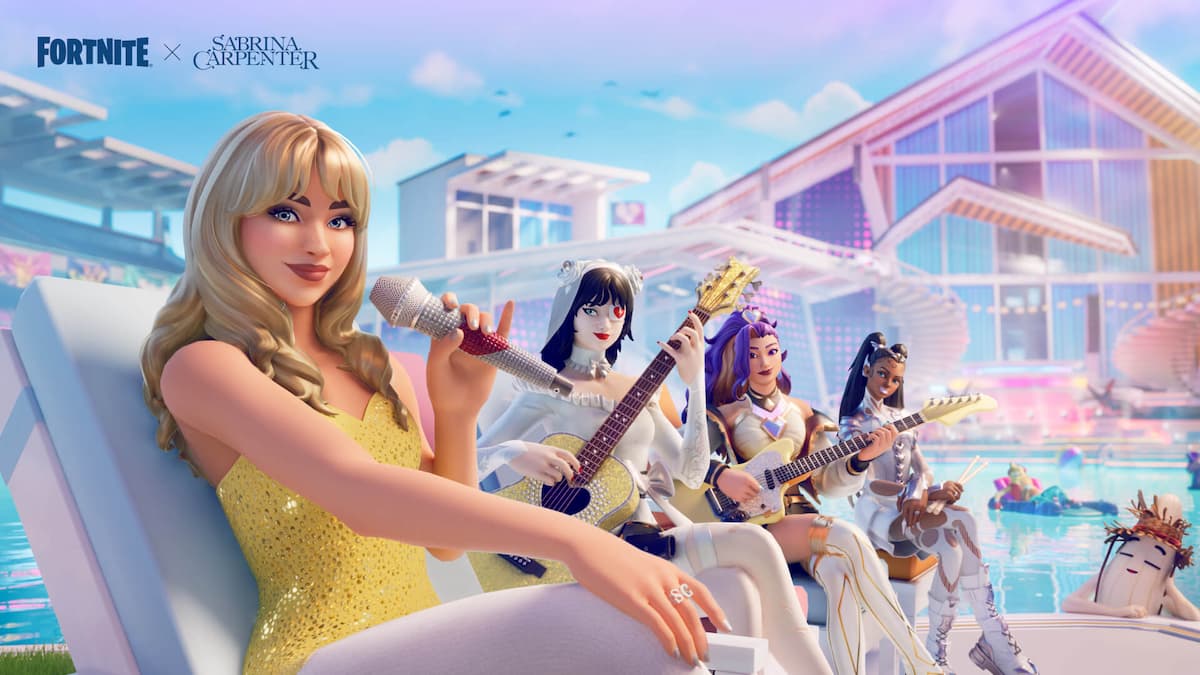 Pop mega star Sabrina Carpenter drops in to Fortnite this week as its latest Festival icon skin