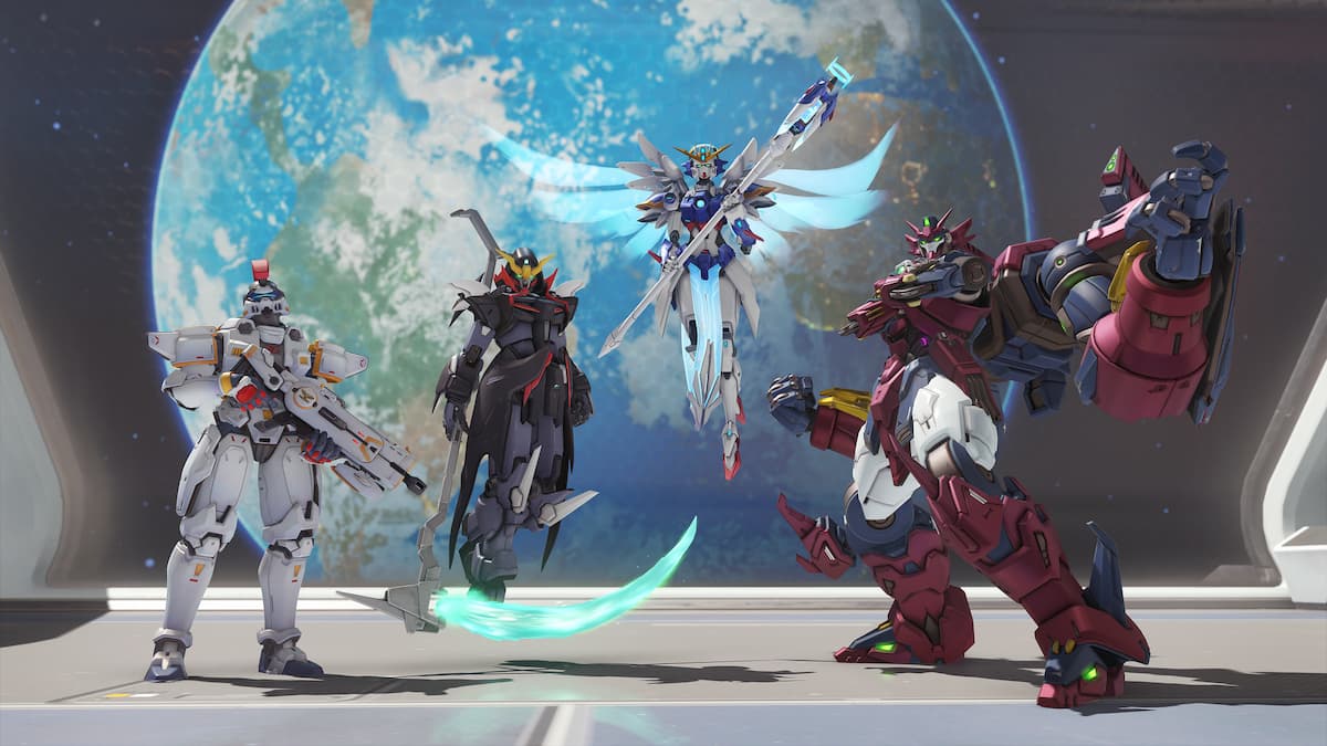 Overwatch 2's Gundam collab brings yet another Mercy skin tomorrow, but it may be a new favorite