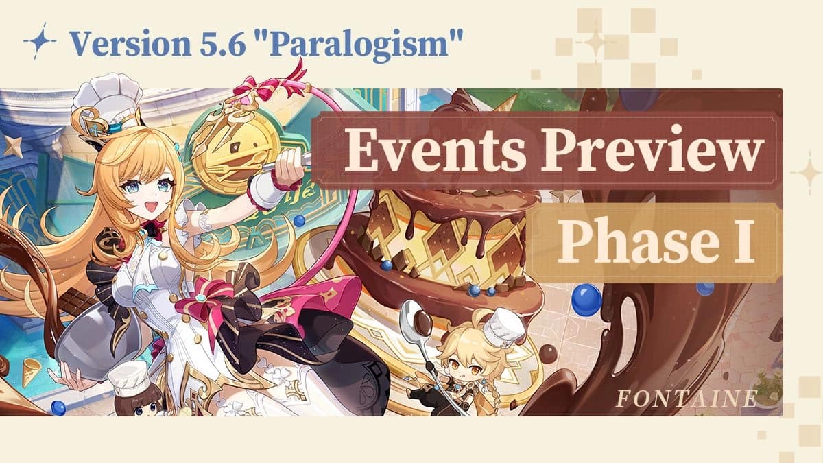 Genshin Impact 5.6 first half events schedule