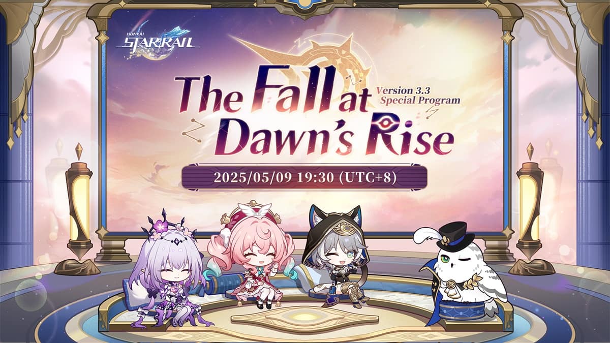 Honkai Star Rail 3.3 livestream date and countdown