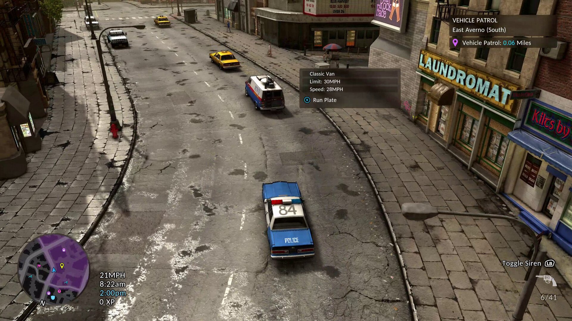 All vehicle types in The Precinct