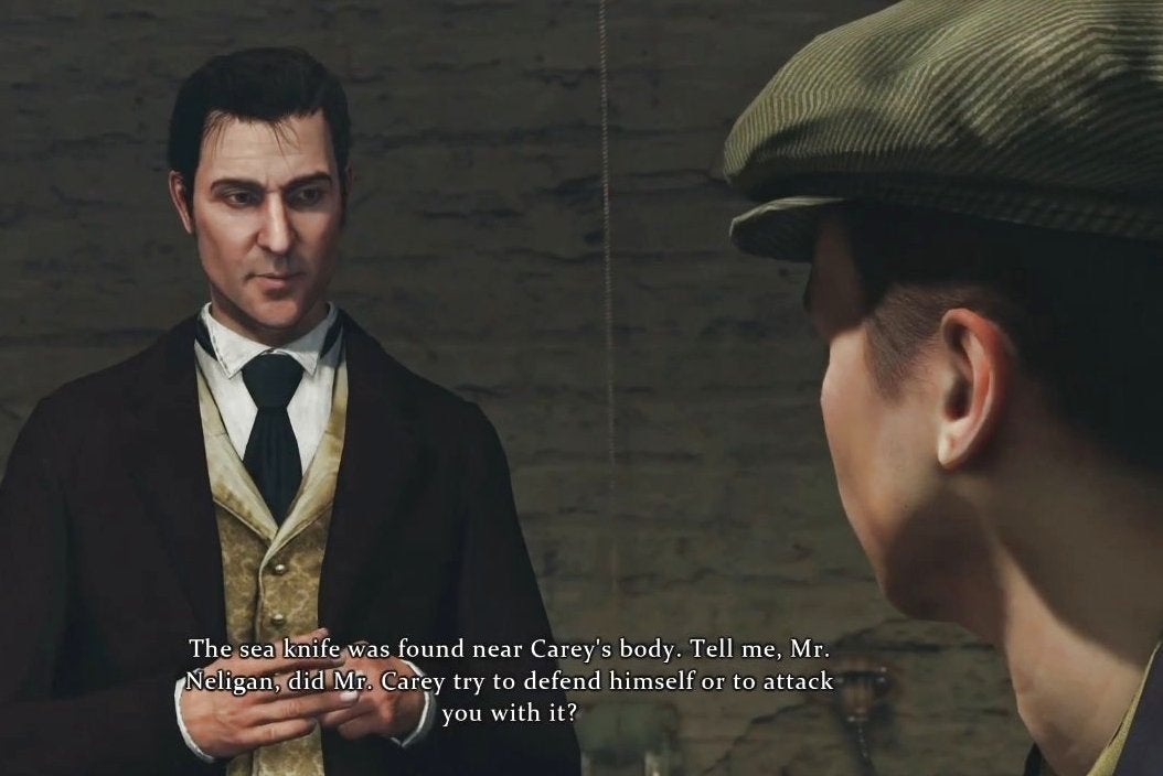 Sherlock Holmes: Crimes & Punishment PS4 gameplay video