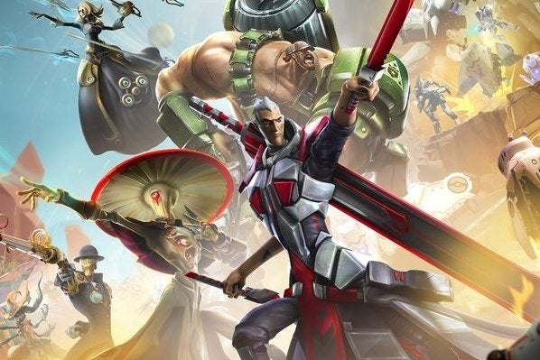 Battleborn has a story mode you can play single-player or five-player co-op