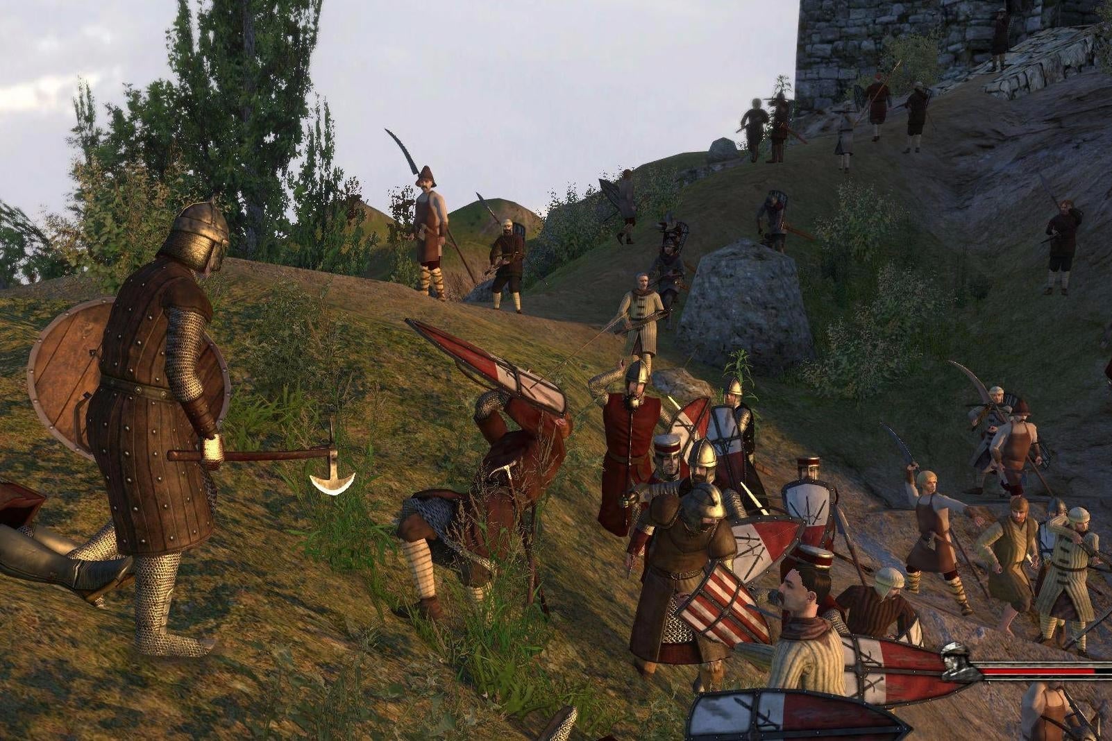 Watch: Johnny and Chris play Mount and Blade Warband, impersonate Sean Bean