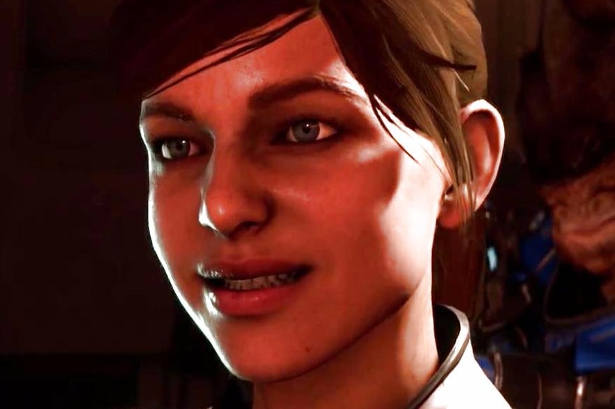 Mass Effect official Twitter inadvertently highlights face "bug"