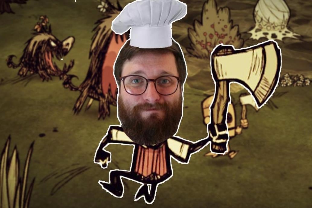 Watch: Johnny cooks monster lasagna from Don't Starve