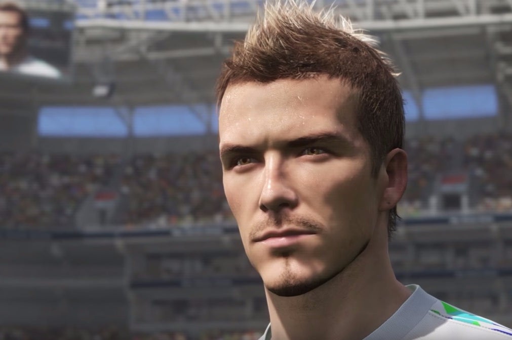 Bend it as Beckham in PES 2018