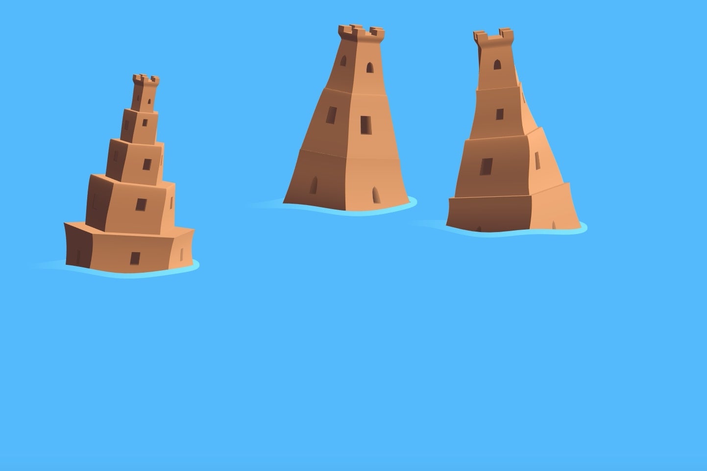 Sandcastles: Vectorpark's beautiful hymn to impermanence