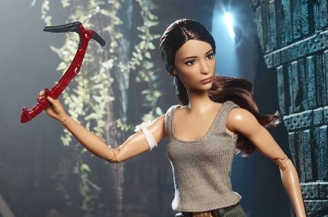 There's a Tomb Raider Barbie doll