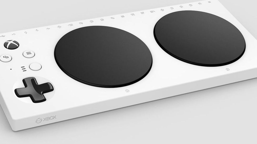Leaked image shows an Xbox accessibility pad with two giant buttons
