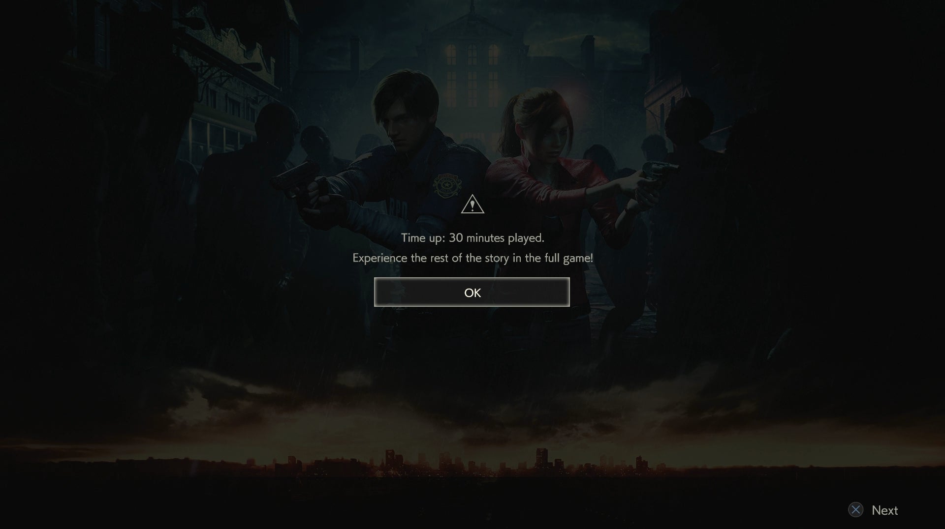 Resident Evil 2 remake players have found easy workarounds for the demo's 30-minute time limit