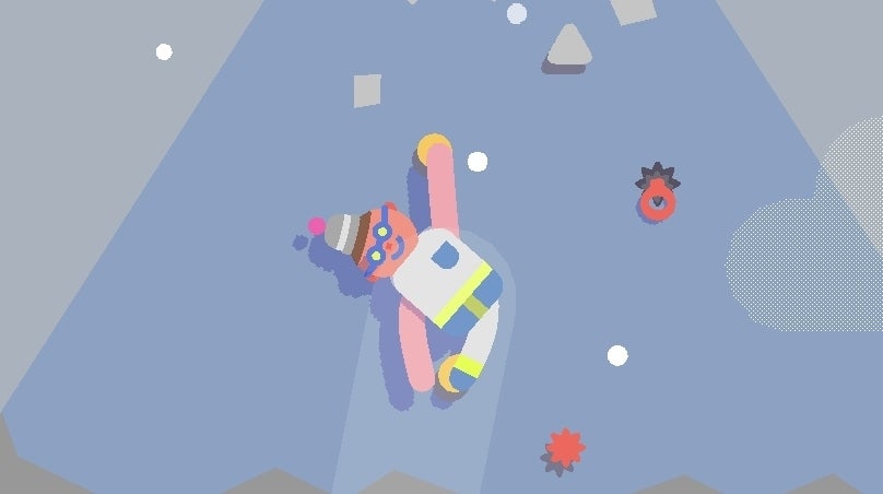 Climbing Flail is a physics toy about scaling a mountain