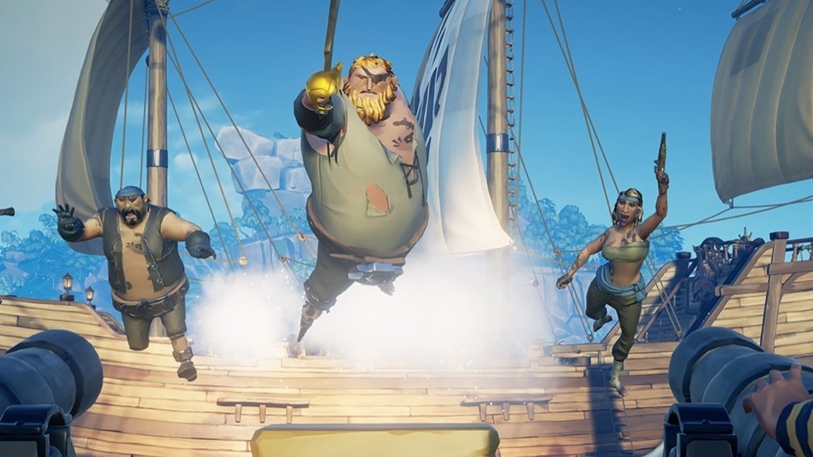 Sea of Thieves is giving away the Obsidian Cannon cosmetic for Talk Like a Pirate Day